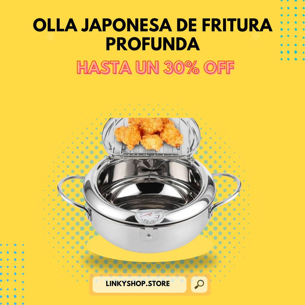 OLLA JAPONESA DE FRITURA PROFUNDA